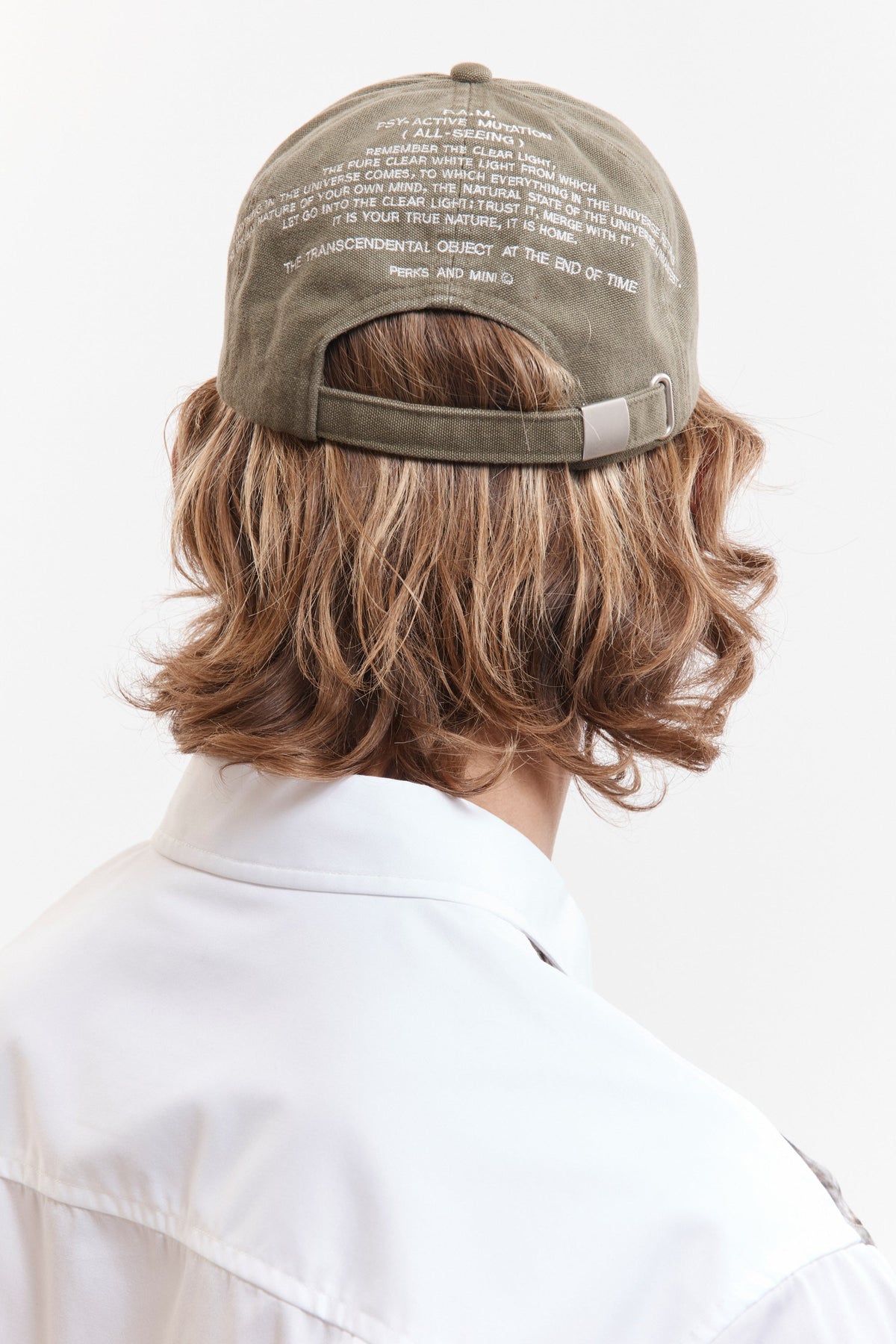 Post Human Baseball Cap, Khaki