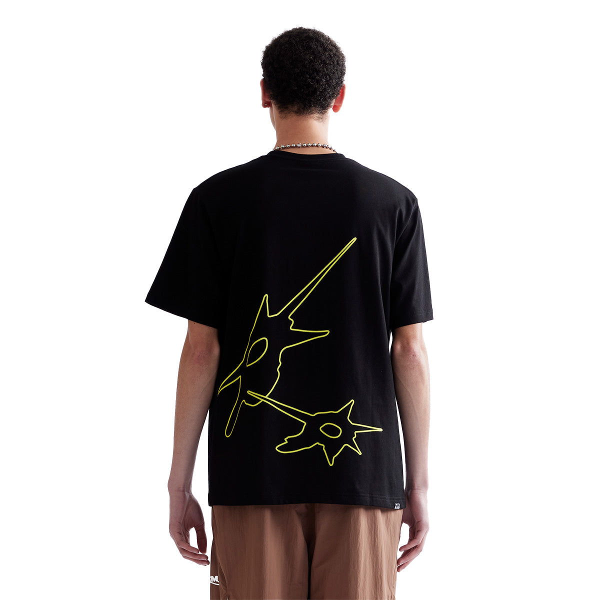 Cosmos Spike Tee, Black