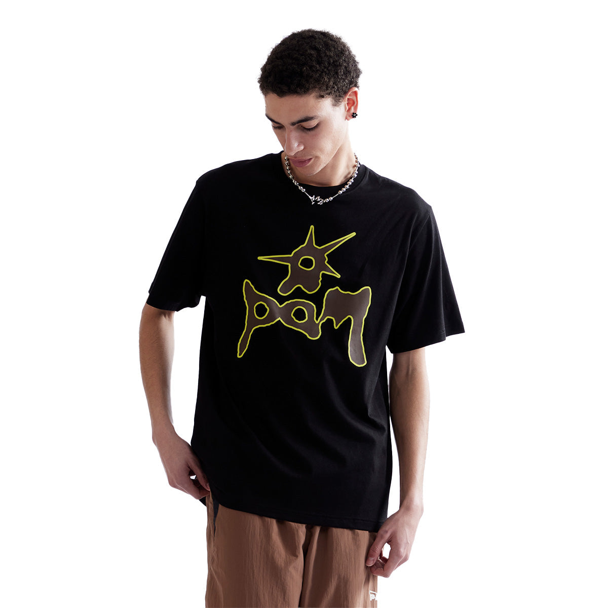 Cosmos Spike Tee, Black