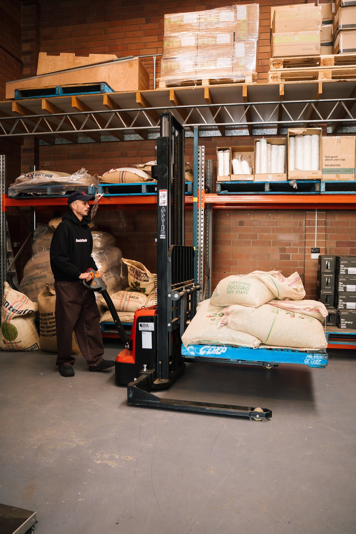 DoubleDouble Perth store - roastery warehouse