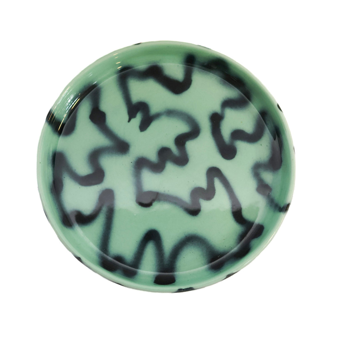 Baby Plate - Green Pizza